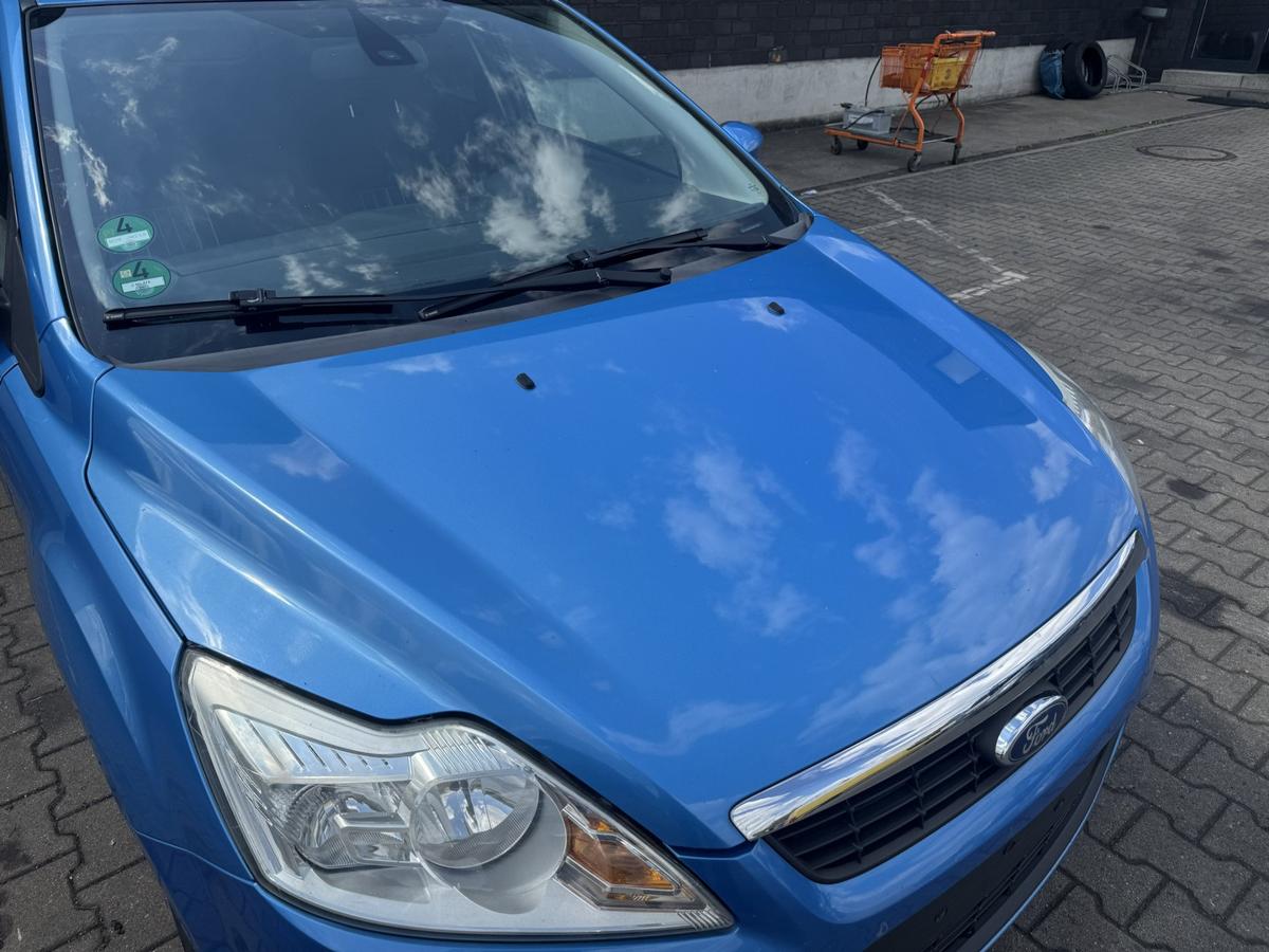 Ford Focus 2 DA3 original Motorhaube Vision-Blau Facelift ab 11/2007 Bj.2008